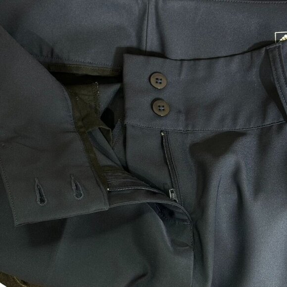 ADIDAS CLIMALITE Women's Shorts Navy Blue Knee Length Size 4 - Picture 7 of 9